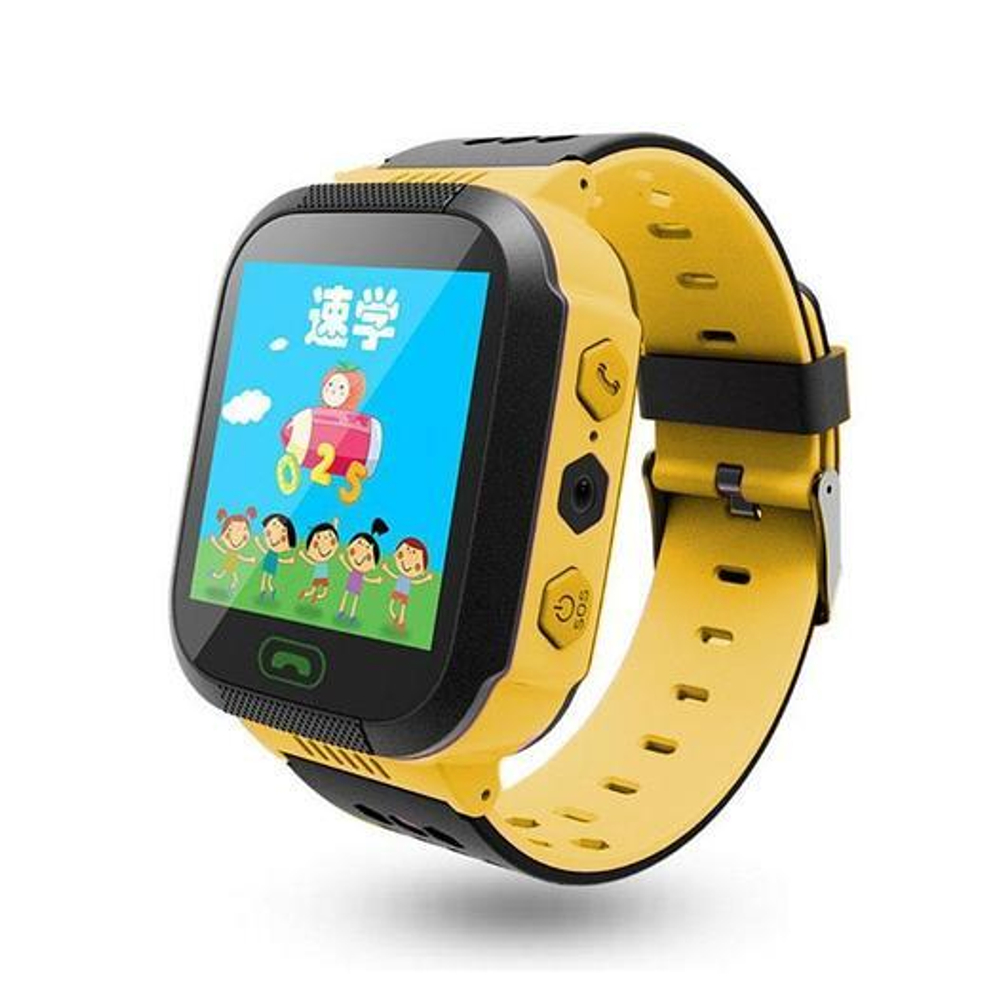 Смарт-часы Q529 GPS (черный/желтый)