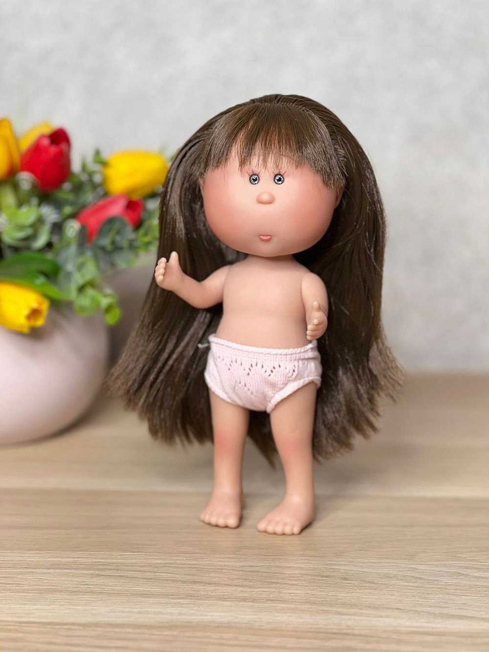 Кукла Nines виниловая 23см Little Mia без одежды (3199W2A)