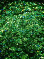 Хлопья - слюда Зелёный голографик - 88804 - для литья изделий и творчества