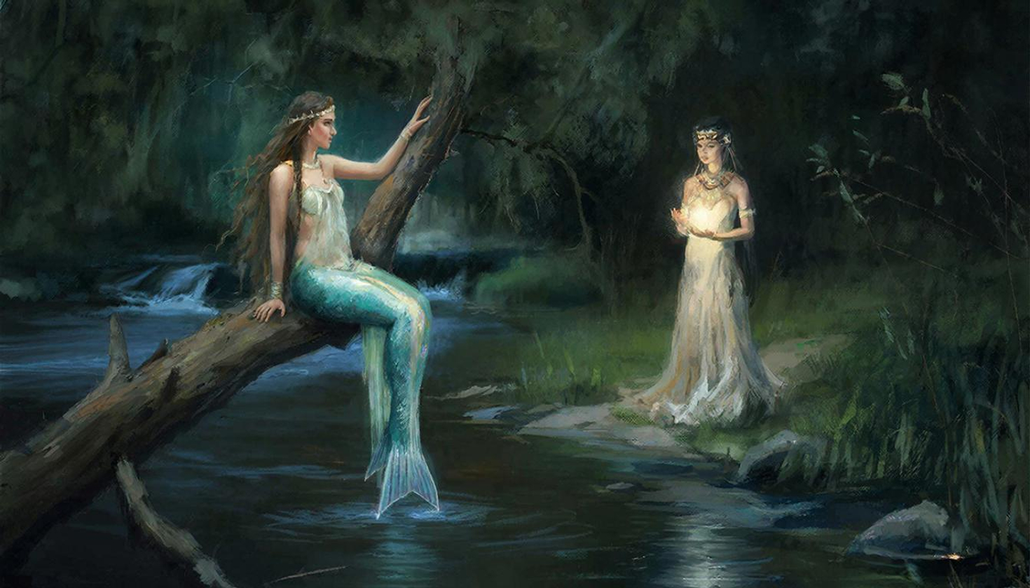 Фараонка, русалка?..