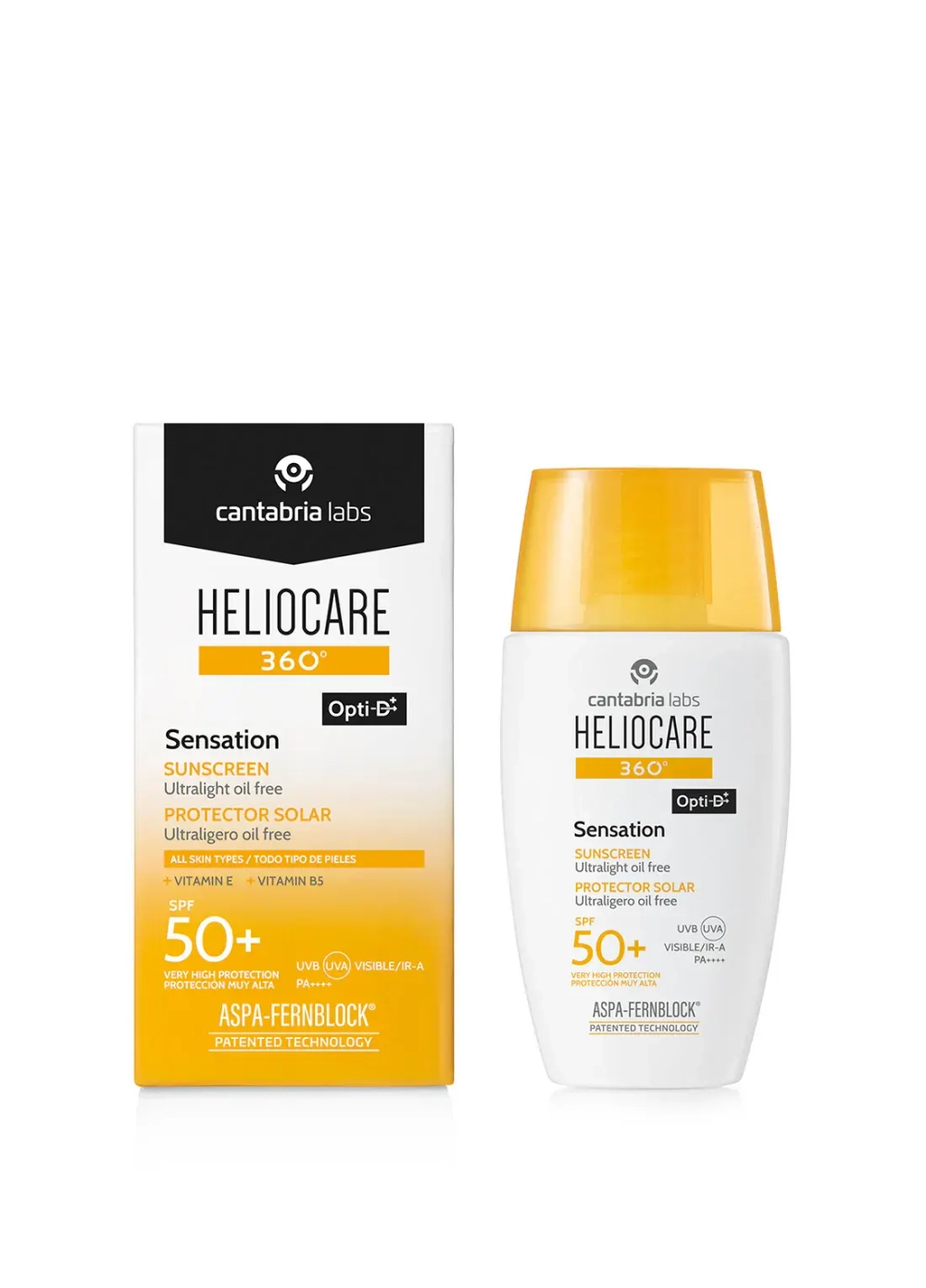 Флюид солнцезащитный для лица Helio 360 Sensation Ultralight Oil Free Sunscreen SPF50