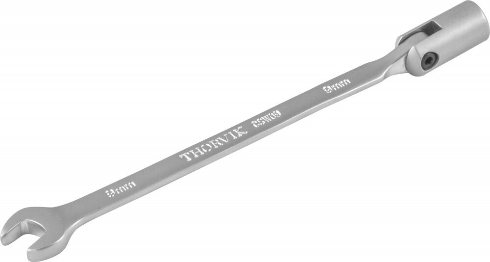 CSW09 Ключ гаечный комбинированный карданный, 9 мм