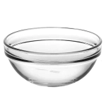 Набор стеклянных салатников 2шт 20см «Шеф» 53573