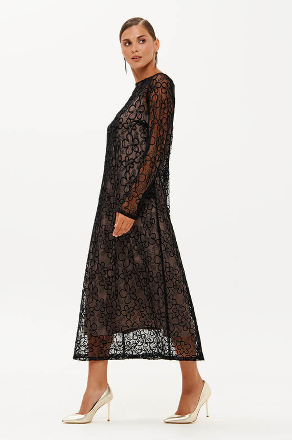 51717 Платье женское (черный)