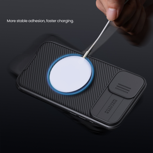 Чехол от Nillkin c поддержкой MagSafe для iPhone 16, серия CamShield Pro Magnetic