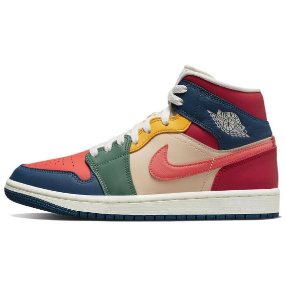 Jordan Air Jordan 1 Подвесные баскетбольные мячи МИД-Топ Женские