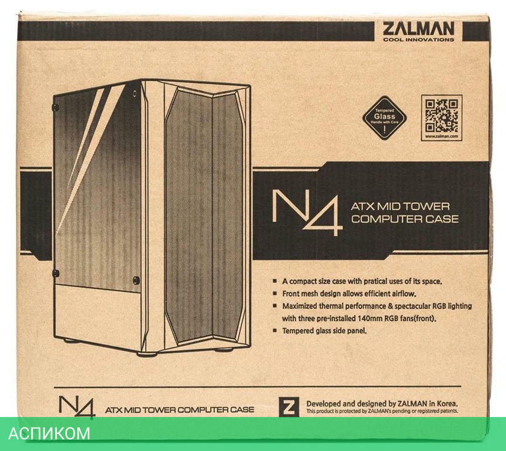 Корпус Zalman N4 Rev.1