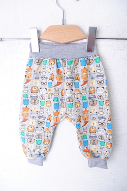 Штаны с принтом на 3 месяца