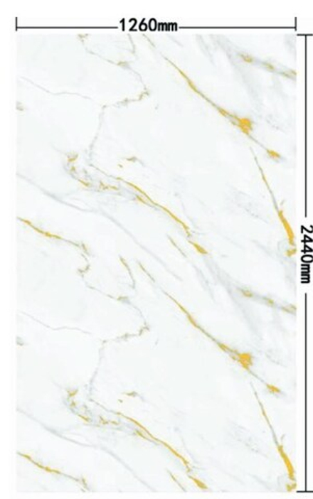 Листовая панель ПВХ "Гибкий мрамор" DESIGN MODERN, LJ80007T