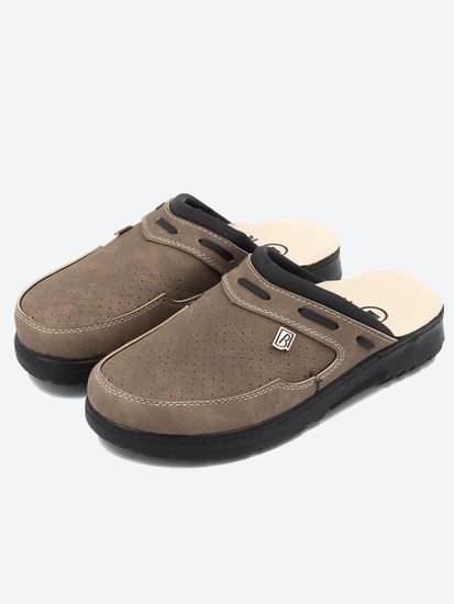 504 | "Ivan 2.0" Мужские тапочки-сабо (коричневый)