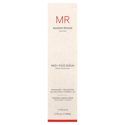 Codeage, Maison Red Skincare, сыворотка для лица с НАД+, 50 мл (1,7 жидк. унции)