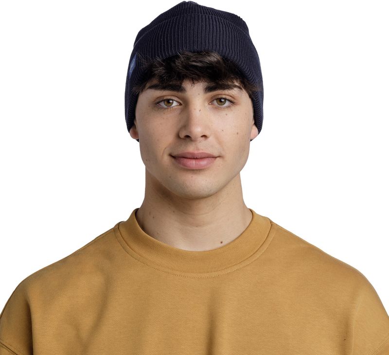 Шапка Buff Crossknit Hat Night Blue Фото 4