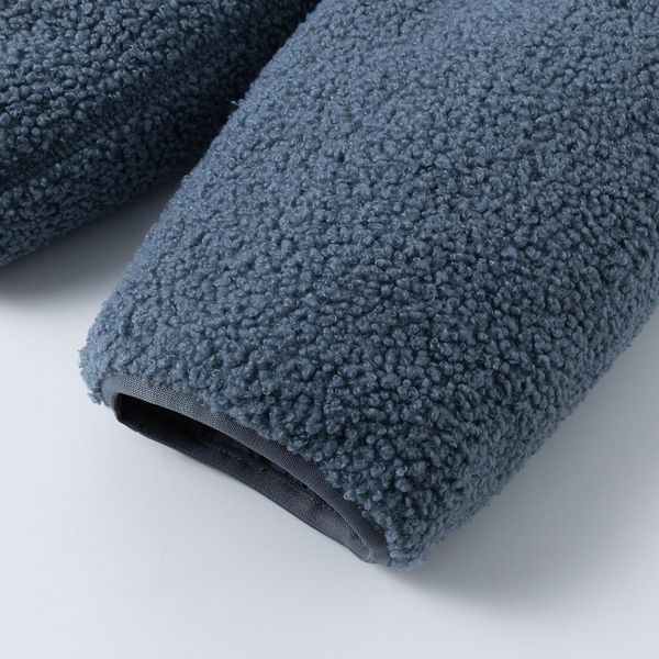 Куртка двухсторонняя пыльно-синяя - фото 13