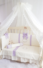 Арт.77744 Набор в кроватку для новорожденных MILANA