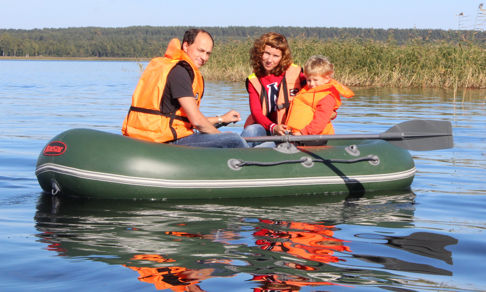 Лодка ПВХ Мнев и К TUZ 320 с пайолами -