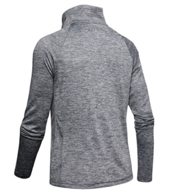 Женская теннисная куртка Under Armour Women's UA Tech Twist Full Zip - Gray