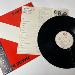 Винтажная виниловая пластинка LP Van Halen Diver Down (Japan 1982) (Obi) Pretty Woman