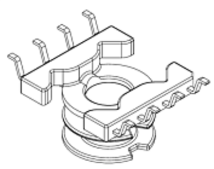 RM5 Каркас 2 сек. 8 выв. SMD RM5-8P-GW-3,81-C-1-2S