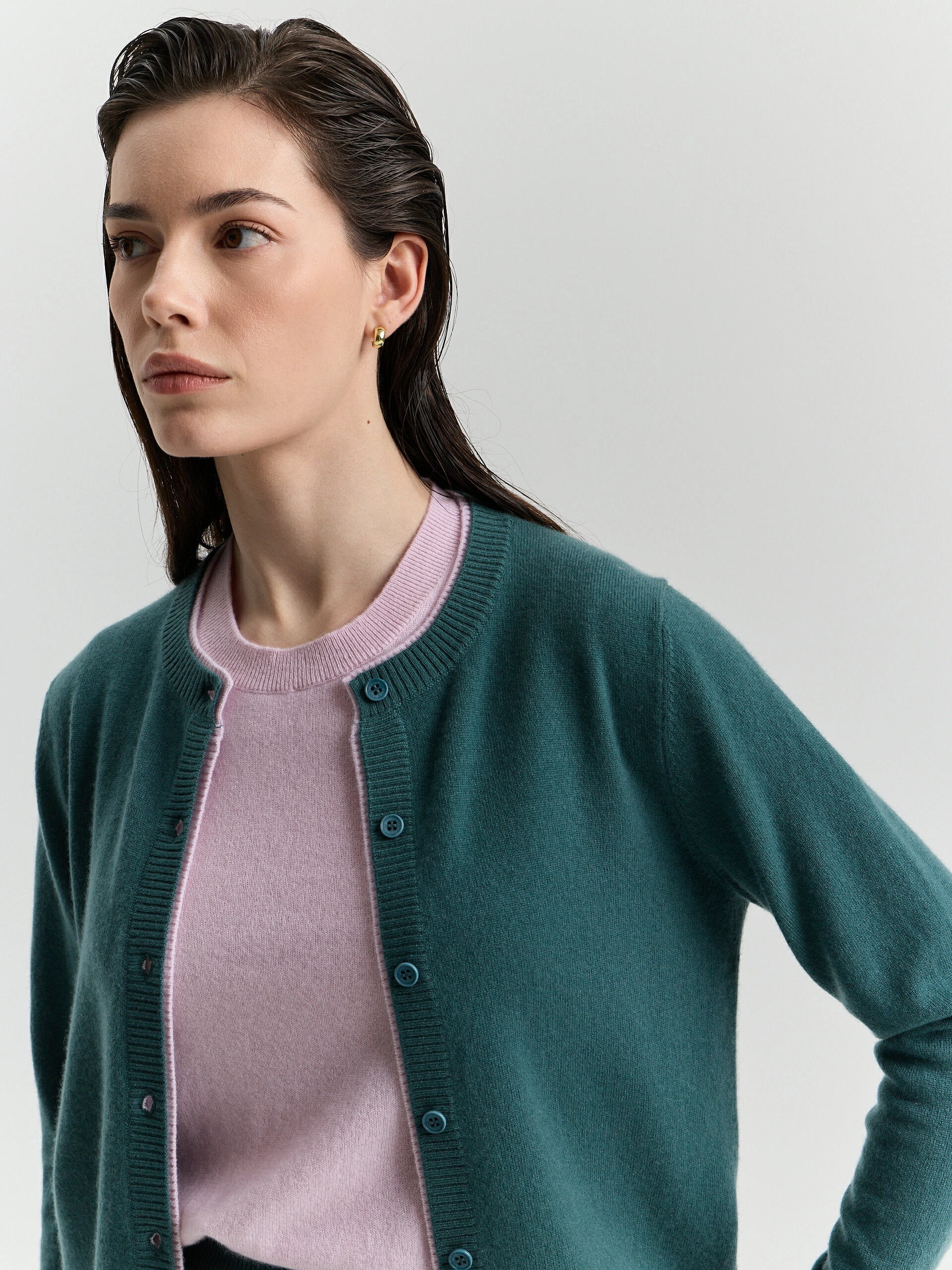 Кашемировый кардиган