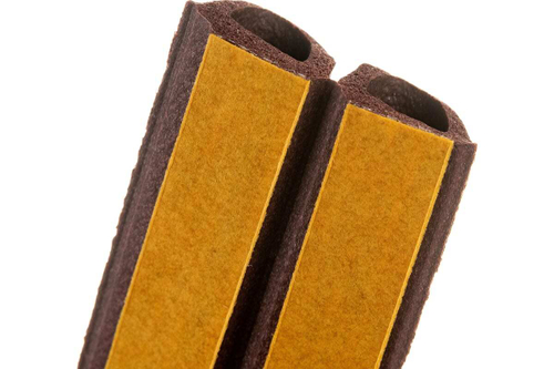 Уплотнитель D-100, коричневый, 9х7,5мм KIM TEC 2х50м