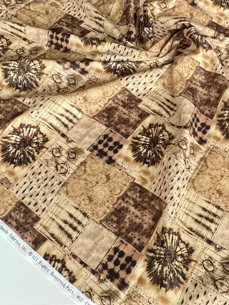 БОРО КОРИЧНЕВО-БЕЖЕВЫЙ, 100% ХЛОПОК 3