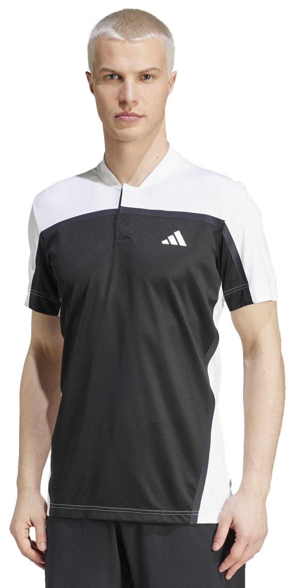 Мужское теннисное поло Adidas Heat.Rdy FreeLift Pro Polo Shirt - black/white