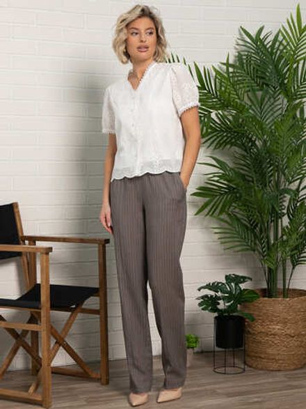 Брюки Летний шик (капучино) Б15587-9М LT Collection