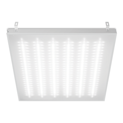 Светильник ГРИЛЬЯТО ДВО02-002 54Вт 6500К IP40 Микропризма 6500лм 588х588х40мм WOLTA PRO