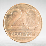 Poland, 20 Zlotys, 1987, VF