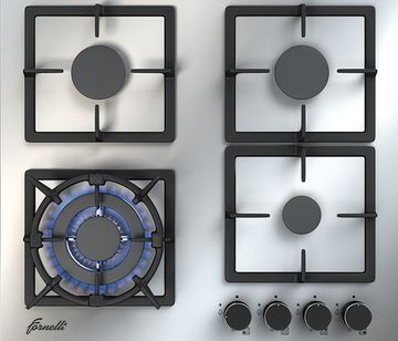 Газовая варочная панель Fornelli PGA 60 Quadro IX