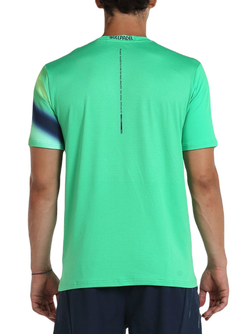 Теннисная футболка Bullpadel Mismo - verde vibrante