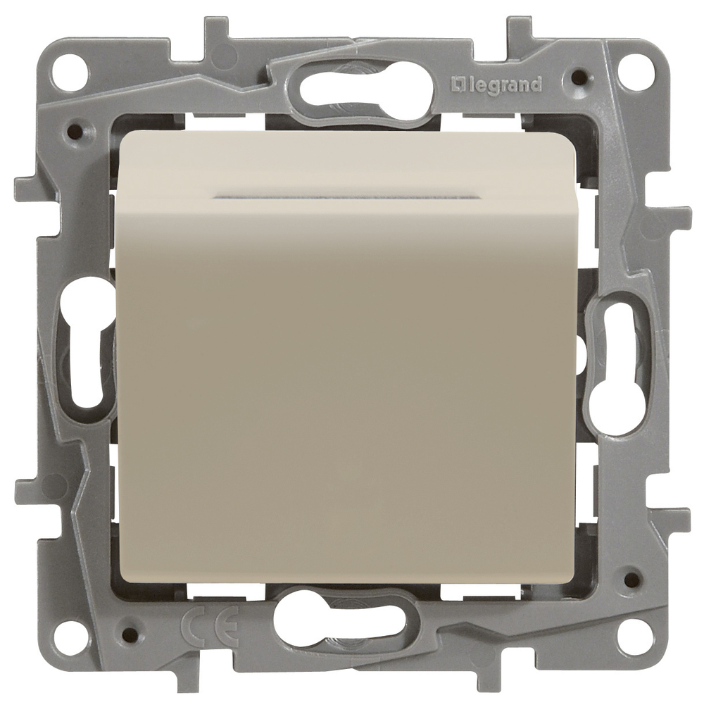 Выключатель карточный с подсветкой с задержкой выключения 2А 250В слоновая кость ETIKA Legrand