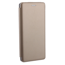 Чехол-книжка кожаный Fashion Case Slim-Fit для Samsung Galaxy Note 9 Gold Золотой
