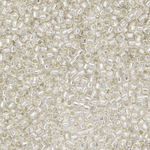 Японский бисер TOHO Treasure (№21), с внутренним серебрением, прозрачный