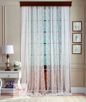 Тюль Belle-T французская сетка (белый)