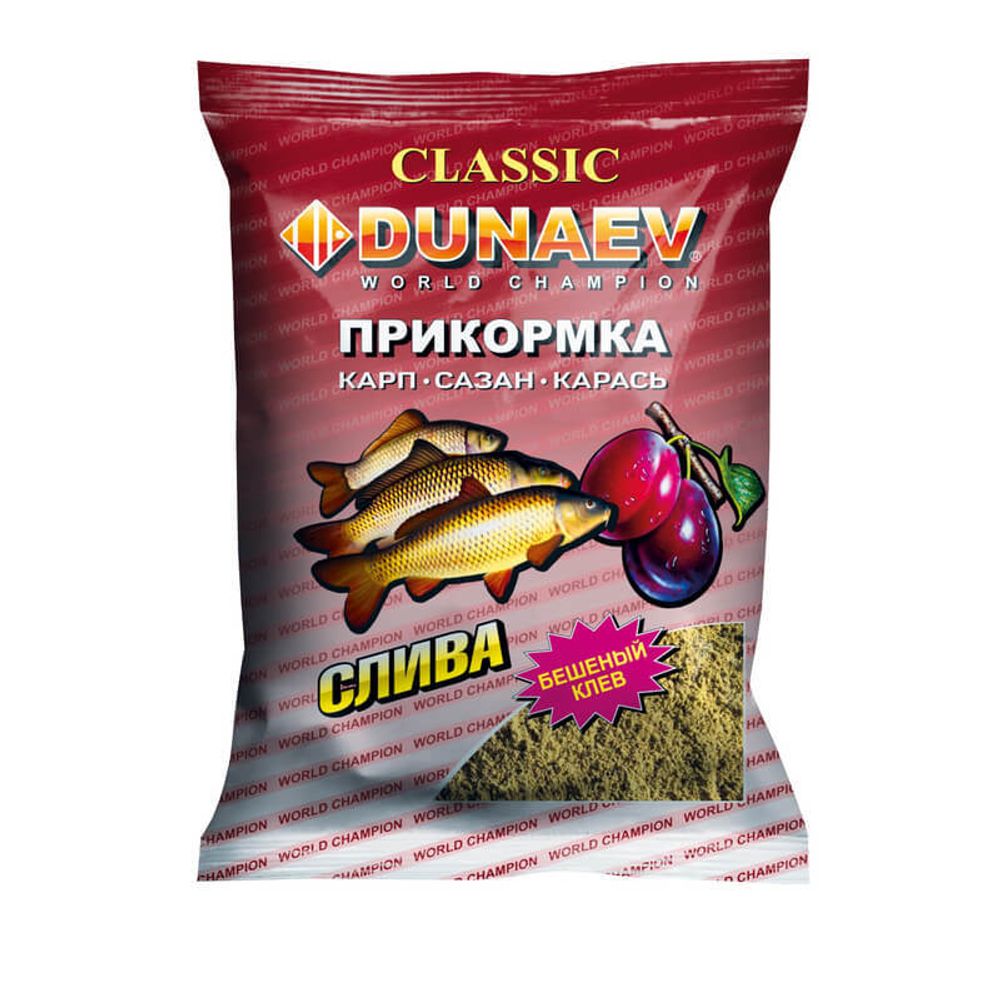 Прикормка &quot;DUNAEV КЛАССИКА&quot; 0.9кг Карп Слива