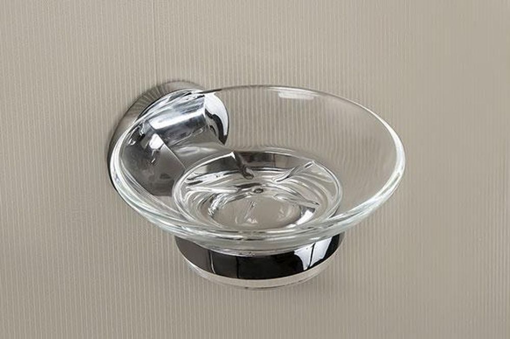 Мыльница стекло/замак HOTEL 16413.B глянцевый