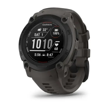 Смарт часы Garmin Instinct E - 45 mm Черный с угольным поясом