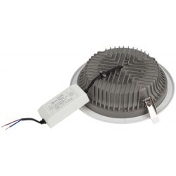 Светильник светодиодный встраиваемый Даунлайт ЭРА SDL-10-90-30K-W35 35Вт 3000K 3700Лм D225х65 5 лет гарантии