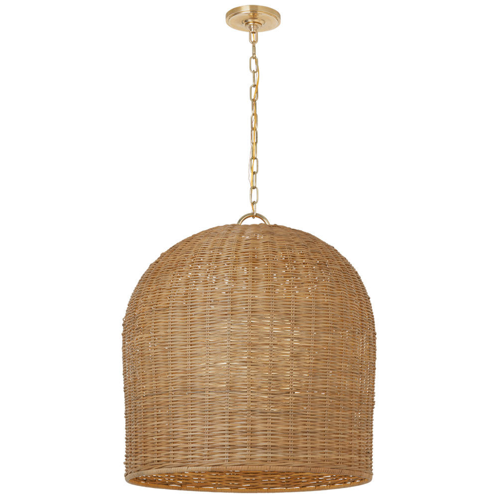 Люстра Visual Comfort Nancy 25" Woven Hanging Shade