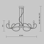 Люстра Maytoni MOD051PL-07TR