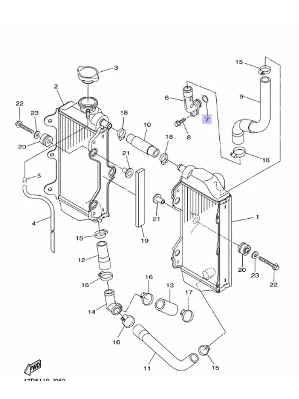 Уплотнительное кольцо 932101627500
