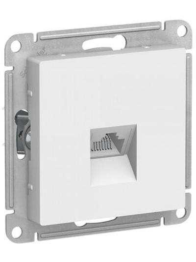 Розетка компьютерная RJ45, механизм белая AtlasDesign Schneider Electric