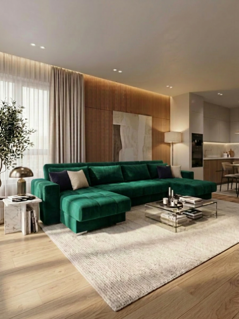 Диван на основе Loft