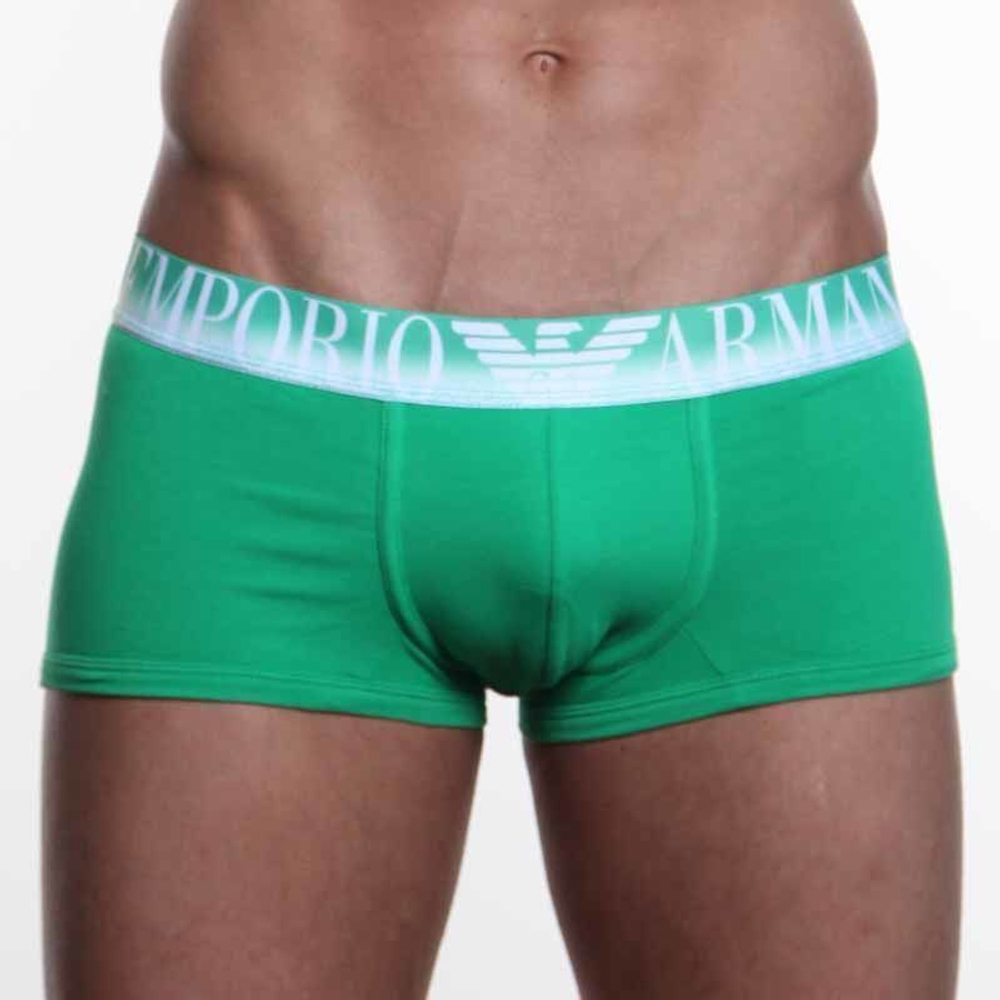 Мужские трусы боксеры Emporio Armani Green Boxer