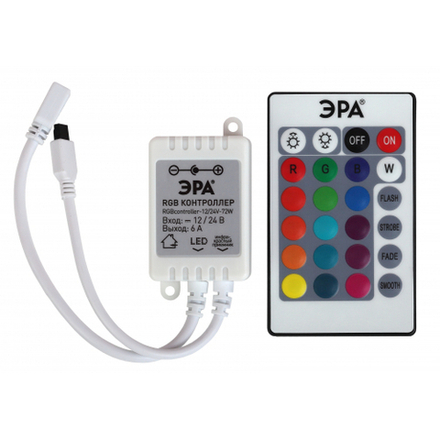 ЭРА Контроллер для свет. ленты RGBcontroller-12/24V-72W/144W