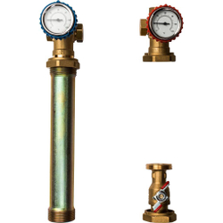 Насосная группа с прямым контуром 1" без насоса в теплоизоляции