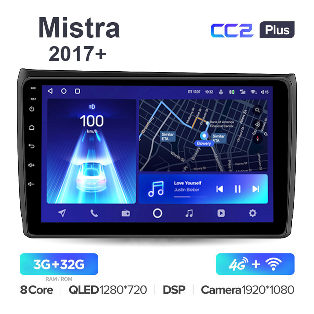 Teyes CC2 Plus 10,2"для Hyundai Mistra 2017+