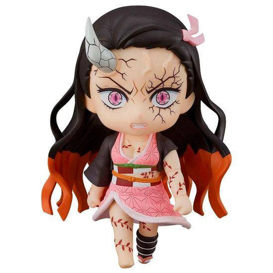 Фигурка Nendoroid Клинок рассекающий демонов Nezuko Kamado Demonization Ver. 10см / Фигурка Нендороид по мотивам аниме "Клинок, рассекающий демонов", Незуко Камадо