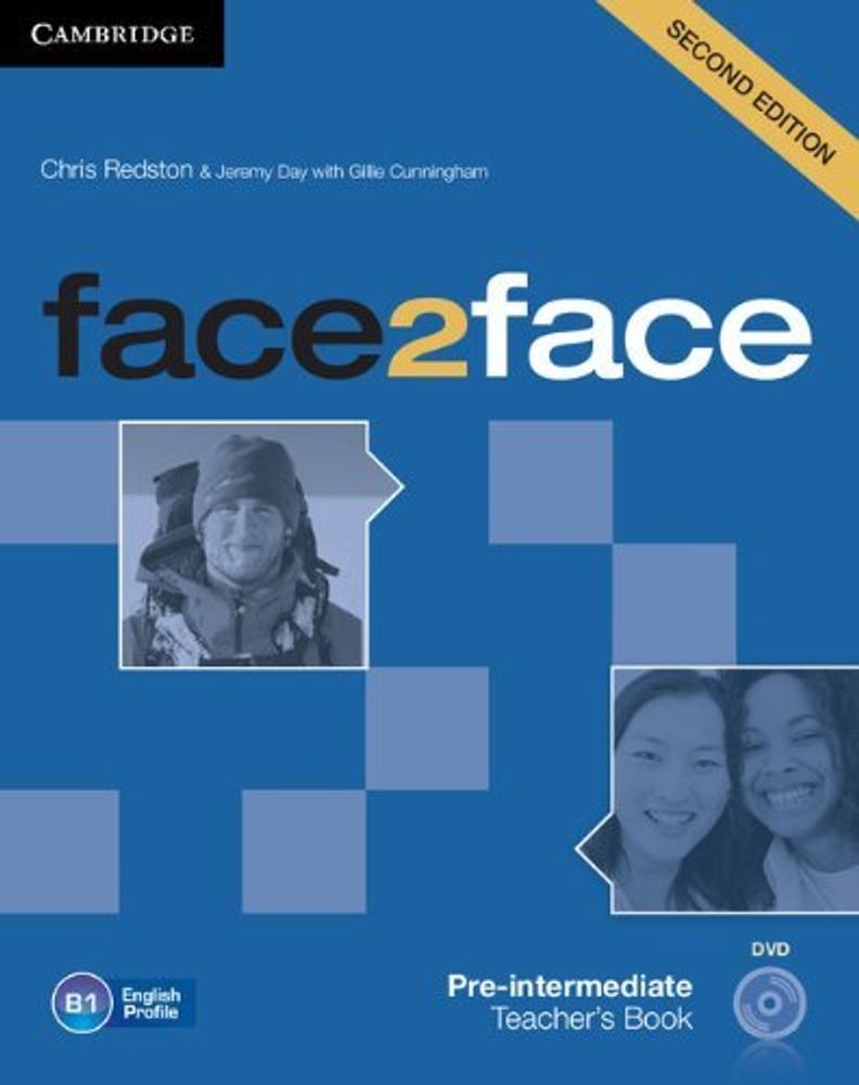 DVD　с　Teacher's　with　России　Купить　face2face　Pre-intermediate　Edition)　(Second　по　Book　доставкой